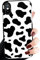 Efitoo for iPhone X/XS Case Cow, Cute Animal Clear with Design Cow Spots Print Pattern Flexible Soft TPU Silicone Girls Woman Cool Protective Phone Back Cover Shell for iPhone X/XS 5.8 inch