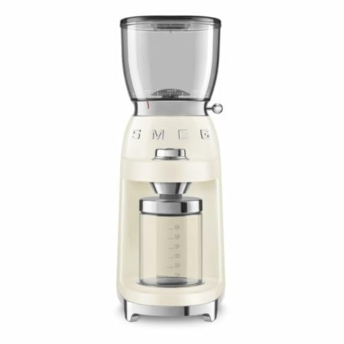SMEG CGF11CREU Coffee Grinder, Plastic