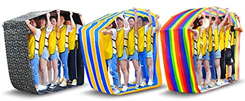 Sportspiele 3 STÜCKE Teamwork-Spiele Laufmatte, Kindergarten-Schulspiele Feldtag-Gruppenspiele Sportgeräte (Size : Adult-20M/26FT)