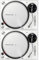 Pioneer DJ PLX-500 W Doppelpack