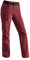 Maier Sports Lulaka, Damen Wanderhose, Wasserabweisende Outdoorhose für Trekking und Hiking, PFC-frei, mSTRETCH pro 4 & Dryprotec, Rollup-Funktion, Rot, 46 (W38/L32)