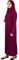 Muslim One-Piece Prayer Dress for Women,Abaya Dress,Islamic Dress,Full lenght Hijab (Plum)