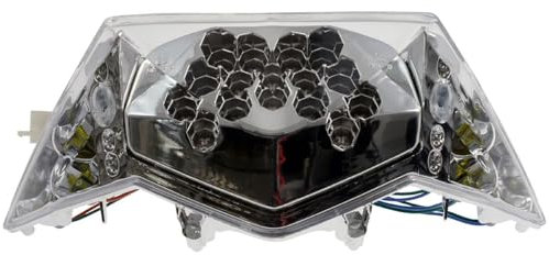 Rücklicht klar LED inkl. Blinker kompatibel mit Peugeot Speedfight 3