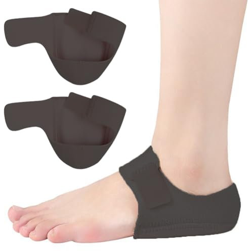 Protege Talon pour Fasciite Plantaire,Talonnette Epine Calcaneenne,Protege Talon pour Fasciite Plantaire,Maintien du Pied pour Tendinite,Bandage de Talon en Silicone pour Tendinite,1 Paire (S 35-39)