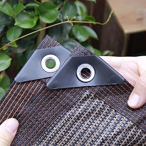 Telo Ombreggiante con Occhielli Vele Ombreggianti Telo Parasole per Esterni Telo Ombra Rete Antigrandine per Serra Giardino Auto,6x10m