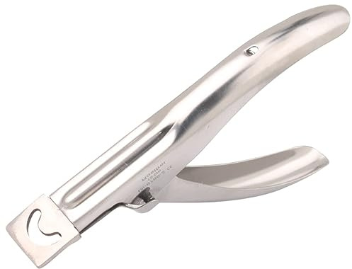 Nagelknipser Tip Cutter Schneider für Kunstnägel Gelnägel Maniküre Werkzeug aus Edelstahl Silver