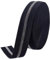 BENECREAT 10.94 Yard 25 mm Näh-Stretch-Gummibänder Mit Silbernem Glitzer In Schwarz, Flache Breite Gummibänder Zum Nähen, DIY-Zubehör, Taillenbänder, Hosen, Kleidung, Hohe Elastizität