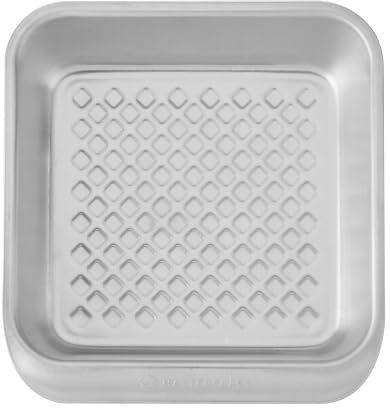 MasterClass Recycled Aluminum Square Cake Tin, Cake Pan for Baking, Brownie Tin, 23cm | Superior Heat Distribution & Warp Resistant