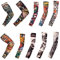 TNSRAY 10 Stück Tattoo Ärmel Tattoo Armstrumpf Tatoo Armstrümpfe Arm Tattoo Strumpf Unisex Nylon Temporäre Tattoos Arm Tätowierung Armstrümpfe Tattoo Strumpf Arm für Karneval Fasching Party, 10 Stile