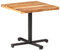Willood Bistrotisch Quadratisch 80x80x75 cm Akazie Massivholz