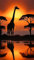 ZHUMUTO Diamond Painting Groß XXL Bilder Set Erwachsene,40x70 cm Sonnenuntergang Afrika B,5D Diamant Painting Bilder Erwachsene mit Zubehör Für Wohnzimmer Dekoration