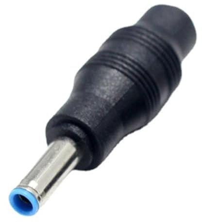 Lerpwige 5,5 x 2,1 mm Buchse auf Rundkopf, 4,5 x 3,0 mm Stecker, Adapter, Laptops, Ladekonverter