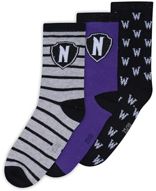 Wednesday Chaussettes pour femme, chaussettes mystiques et douillettes, douces et chaudes pour la vie quotidienne, les loisirs et les journées froides