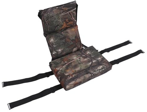 Tbest Sitzkissen Pad, Jagdsitzkissen, Camo Design, Ersatz für Sitzausrüstung, ausdauernd & bequem, für Jagd auf Treestanden, Camping, Outdoor Aktivitäten