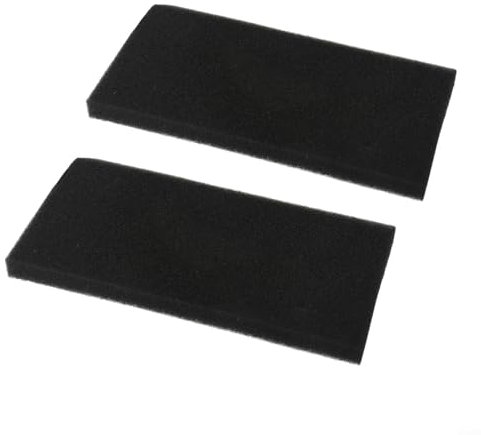 Set di 2 pezzi di ricambio in spugna per filtro evaporatore per asciugatrice Gorenje D7465 SP-10/320, 27 x 13 x 2 cm