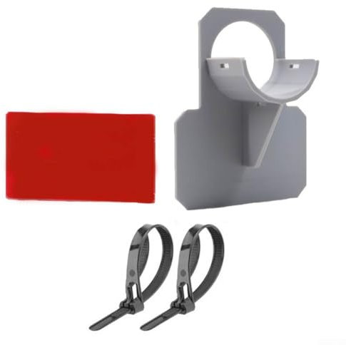 Besttoolifes Lot de 4 supports de tuyau de piscine, supports de tuyau d'eau avec colliers de serrage en acier inoxydable, ruban adhésif et attaches de câble, accessoires de piscine hors sol