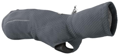 Hurtta Wärmende Midlayer Hundejacke ECO (BlackBerry, Schwarz, 65 cm)