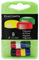 Exacompta 11345E 8er Pack Magnete Stärke F12 Durchmesser 12mm farbig sortiert in 6 verschiedenen Farben