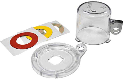 Brady 139793 Push Button Lockout, 16 mm, Clear
