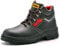 BLACK HAMMER Sicherheitsstiefel Herren S3 SRC Stahlkappe Arbeitsschuhe Knöchelhoch Leder Sicherheitsschuhe Schwarz Leicht 5993 (47 EU)