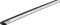 Thule 711400 WingBar Evo Silber, Set of 2 Aluminium 135 cm, Aluminum