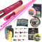sprinton MAXIMUMCATCH Elegant Pink Fliegenrute für Damen, 2/5 wt, 6’6’’/9ft, 4 Teile Fliegenfischen Rute (Elegant 9' 5wt 4 Teile Rute und Rolle Combo)