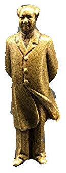 Fashion158 Statue Mao Zedong chinesische Messingfigur