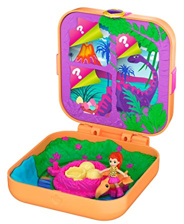 Polly Pocket GKV10 Dino Discovery Compact, Multi