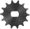 Kettenrad, 14 Zahnrad Ritzel 428 Metall Kettenrad für Elektroroller 12x17mm