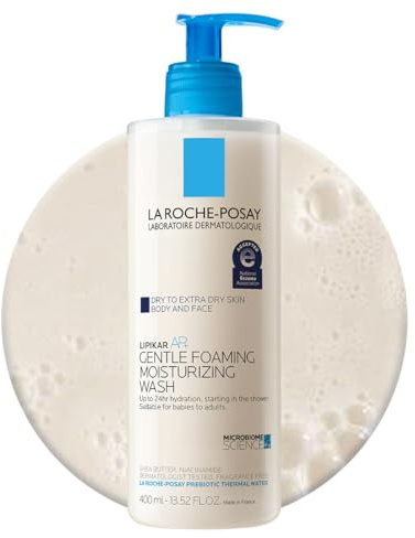 La Roche-Posay Lipikar AP+ Gentle Moisturizing Body Wash, 13.52oz