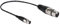 Mini XLR Plug, 3pin Female to XLR 3pin Female Audio Cable Connector, 30cm, for Cameras SLRs Standard Microphone Connection