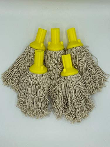 IDEAL 365 Twine Mop Head 150g x 10 Yellow