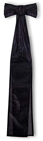 FLAGLY Black Mourning Bow - Funeral Flag Accessory, 35 x 60 cm