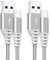 Câble Usb Type C Charge Rapide 2M+3M Chargeur pour Samsung S21 S20 Plus Ultra FE A54 A34 5G S8 S9 A12 A13 A14,Xiaomi MI 10T Lite/Pro/10 11/9T 9 8,Mi Note 10/A3/9 SE,3A Nylon Tressé,USB-C vers USB-A