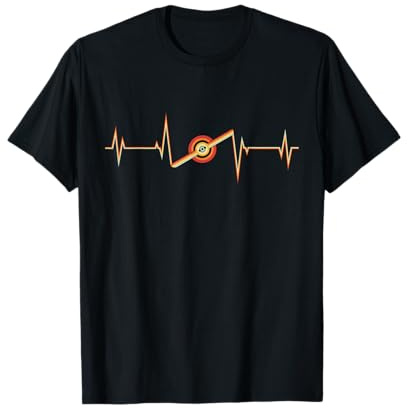 One Wheel Electric Skateboard Float Heartbeat Love Vintage T-Shirt