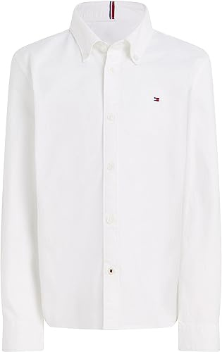 Tommy Hilfiger Jungen Hemd Oxford Stretch