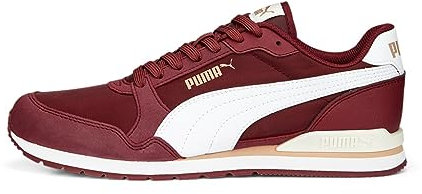 PUMA Unisex ST Runner V3 NL Sneaker, Team Regal RED White-Dusty TAN, 42.5 EU