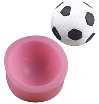 TTOA - Football Silicone Fondant Mould | Semi Football Sugar Paste | Silicone Mould