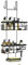 Kegii Hanging Shower Caddy - Over Door Rack, Bathroom Storage Organiser With Soap Holder, No Drill Shelf, Black Accessories