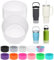 Stanley Boot Silikonboden für Cup Quencher Adventure 1,2 l & Hydroflask 340-680 ml - Zubehör für Tumbler, Vermeidet Kratzer und Lärm (2 Stück)