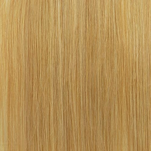GLOBAL EXTEND® Invisible Tape I Hochwertiges Haar I Unauffällige Befestigung I Vielseitige Extensions I Schonende Anbringung I Wiederverwendbar (60 cm, mittelblond)