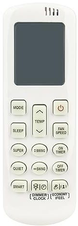 ALLIMITY Reemplazo de Mando a Distancia Aire Acondicionado adaptar por Hisense Air Conditioner AC A/C HSA71C HSA71R DG11R2-01 DG11R201