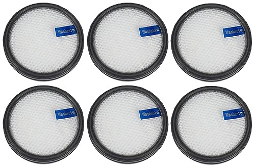 6 Stück waschbare Vormotorfilter Ersatzfilter für Profi Care 8930377 PC-BS 3037 A schnurlosen Handstaubsauger Ersatzteile