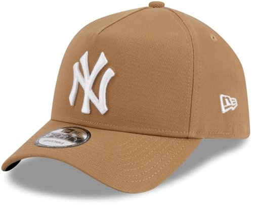 New Era 9Forty A-Frame Trucker Cap - New York Yankees Khaki