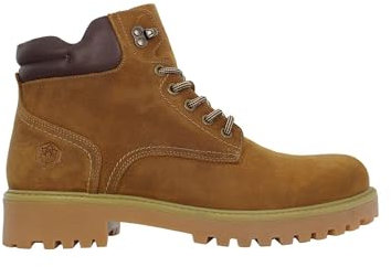 Lumberjack River 2, Stivaletti Bassi con Lacci Uomo, Giallo/Marrone Scuro, 43 EU