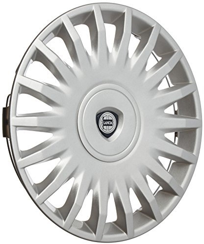 Set mit 4 Radkappen für Lancia Ypsilon Gold / New Lybra / Musa, Durchmesser 15 Zoll, nicht original