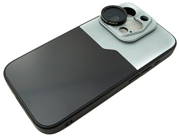 SYSTEM-S CPL Filter 37 mm Circular Polarizer Linse mit Hülle für iPhone 15 Pro