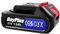 DayPlus Rasentrimmer & Freischneider 300W - 15,5cm maximale Schnittbreite - 21V 1500mAh Akku, 10000RPM, Zusatzhandgriff, Verriegelungstaste, Verstellbarer Kopfwinkel, geringes Gewicht (Nur Akku * 1)