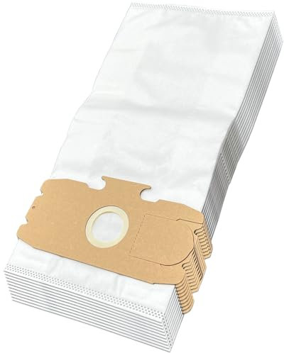 PakTrade 5 Premium Staubsaugerbeutel kompatibel mit AEG Org. Größe, Gr 12/15, GR12, GR15, 8996689012533 - kompatibel mit Swirl A 16, A16-5 Stück - Ersatzteile - Zubehör