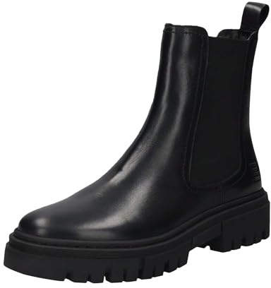 BAGATT Rania Chelsea Boots Leder Black schwarz Gr. 42